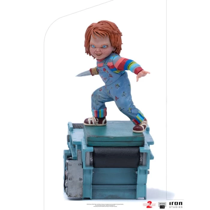 Best deal 💯 Iron Studios Child's Play 2 Chucky 1/10 Art Scale Statue 👍 15 Iron Studios Child's Play 2 Chucky 1/10 Art Scale Statue