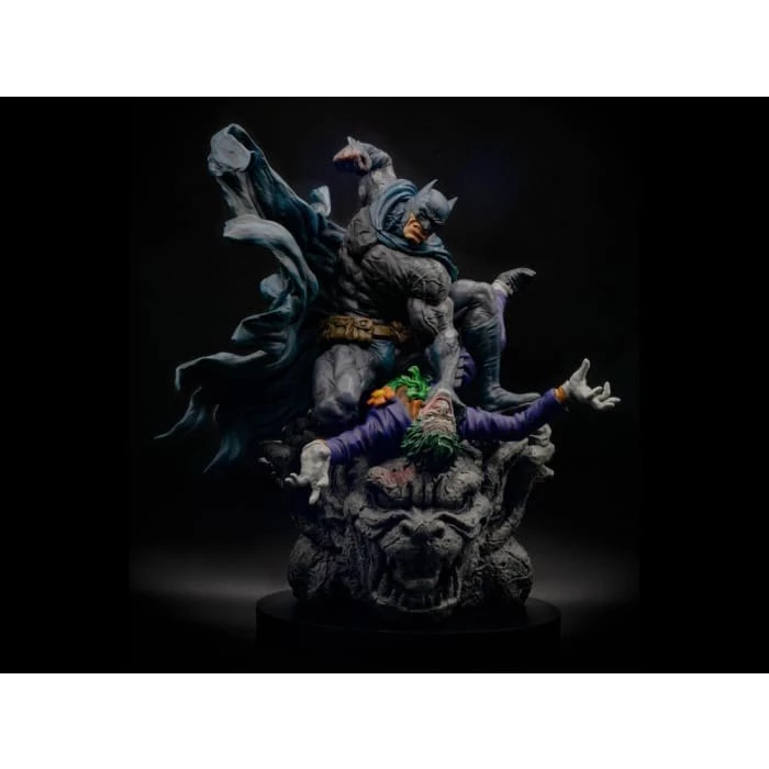 Promo 🎁 KOTO INC DC Comics Sculpt Master Series Batman Vs The Joker Statue ⭐ 4 KOTO INC DC Comics Sculpt Master Series Batman Vs The Joker Statue