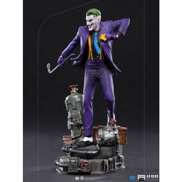 Promo 🔥 Iron Studios DC Comics The Joker 1/10 Art Scale Statue ✔️ 6 Iron Studios DC Comics The Joker 1/10 Art Scale Statue