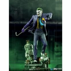 Promo 🔥 Iron Studios DC Comics The Joker 1/10 Art Scale Statue ✔️ 24 Iron Studios DC Comics The Joker 1/10 Art Scale Statue