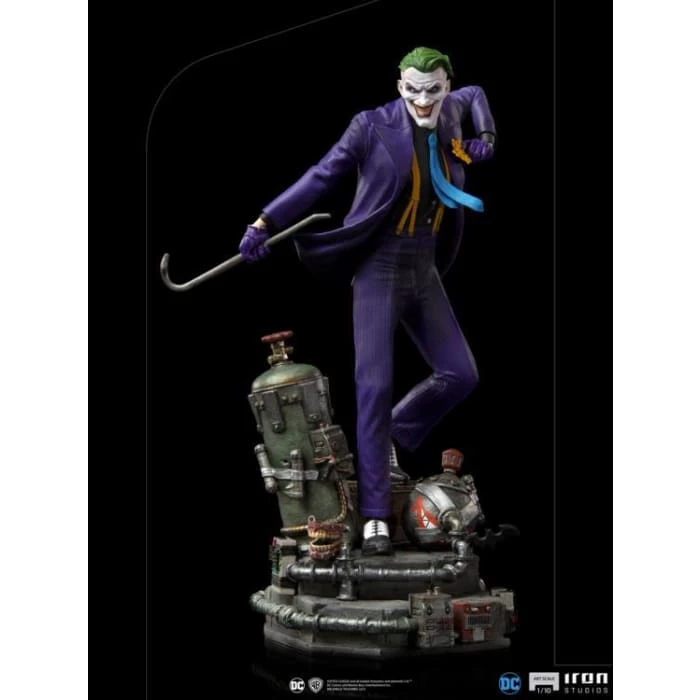 Promo 🔥 Iron Studios DC Comics The Joker 1/10 Art Scale Statue ✔️ 8 Iron Studios DC Comics The Joker 1/10 Art Scale Statue
