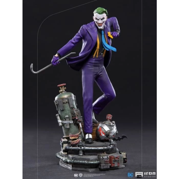 Promo 🔥 Iron Studios DC Comics The Joker 1/10 Art Scale Statue ✔️ 5 Iron Studios DC Comics The Joker 1/10 Art Scale Statue
