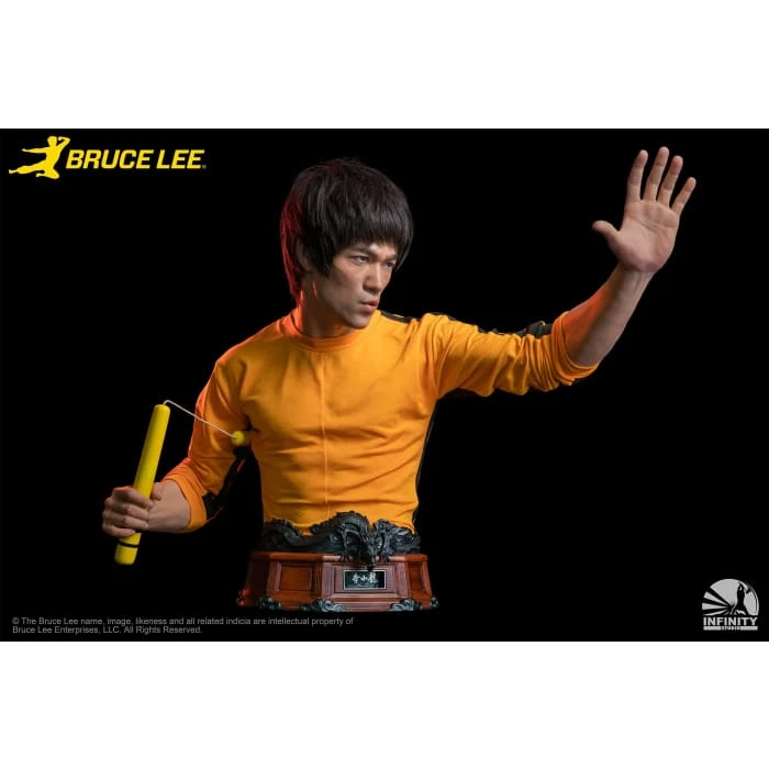 Flash Sale 🤩 Infinity Studio Death Game Bruce Lee Life-Size Bust ✨ 5 Infinity Studio Death Game Bruce Lee Life-Size Bust
