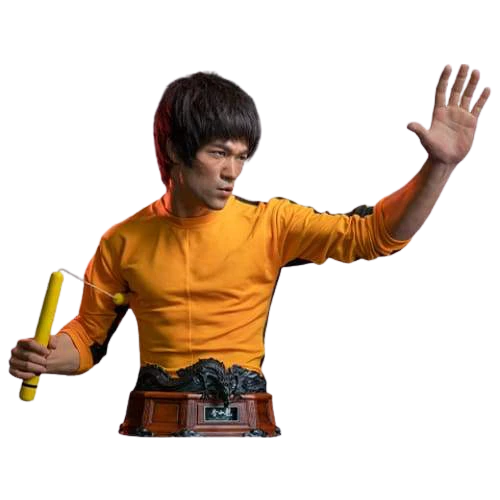 Flash Sale 🤩 Infinity Studio Death Game Bruce Lee Life-Size Bust ✨ 4 Infinity Studio Death Game Bruce Lee Life-Size Bust