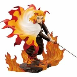 Kotobukiya Demon Slayer: Kimetsu No Yaiba ArtFX J Kyoujurou Rengoku (Purgatory Anjuro) Statue