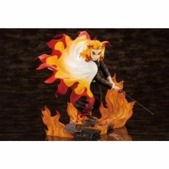 Kotobukiya Demon Slayer: Kimetsu No Yaiba ArtFX J Kyoujurou Rengoku (Purgatory Anjuro) Statue