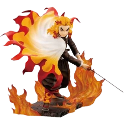 Kotobukiya Demon Slayer: Kimetsu No Yaiba ArtFX J Kyoujurou Rengoku (Purgatory Anjuro) Statue
