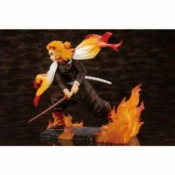 Kotobukiya Demon Slayer: Kimetsu No Yaiba ArtFX J Kyoujurou Rengoku (Purgatory Anjuro) Statue