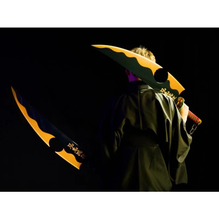 Cheap 🤩 Bandai Spirits Demon Slayer: Kimetsu No Yaiba Proplica Tengen Uzui's Nichirin Swords 🔔 6 Bandai Spirits Demon Slayer: Kimetsu No Yaiba Proplica Tengen Uzui's Nichirin Swords