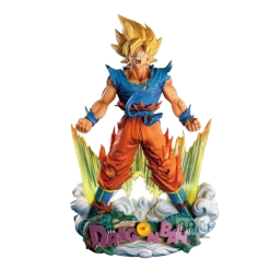 Banpresto Dragon Ball Z Super Master Stars Diorama Super Saiyan Goku (The Brush) Anime