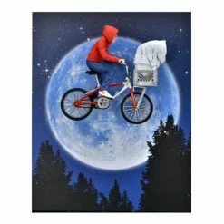 NECA E.T. 40th Anniversary Elliot & E.T. On Bicycle 7