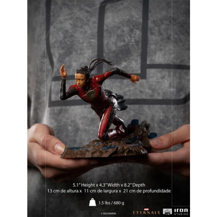 Deals ๐ฅฐ Iron Studios Eternals Battle Diorama Series Makkari 1/10 Art Scale Statue ๐ฏ 9 Iron Studios Eternals Battle Diorama Series Makkari 1/10 Art Scale Statue