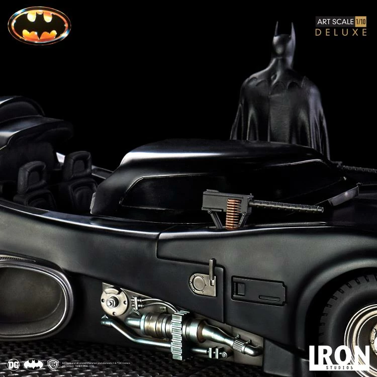 Cheap ๐ฏ Iron Studios Batman (1989) Batman & Batmobile 1/10 Deluxe Art Scale Statue ๐ฏ 16 Iron Studios Batman (1989) Batman & Batmobile 1/10 Deluxe Art Scale Statue