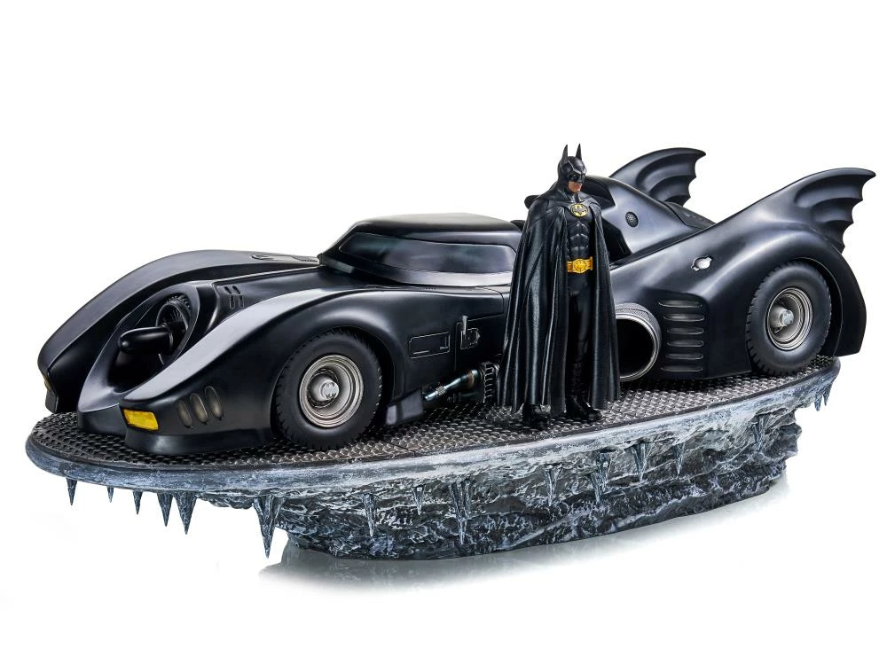 Cheap ๐ฏ Iron Studios Batman (1989) Batman & Batmobile 1/10 Deluxe Art Scale Statue ๐ฏ 17 Iron Studios Batman (1989) Batman & Batmobile 1/10 Deluxe Art Scale Statue