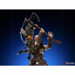 Iron Studios God Of War Battle Diorama Series Kratos & Atreus 1/10 Art Scale Statue
