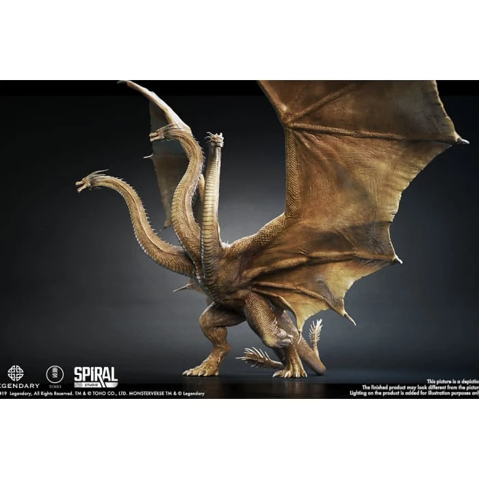 Top 10 💯 Spiral Studios Godzilla: King Of The Monsters King Ghidorah Statue 🔔 8 Spiral Studios Godzilla: King Of The Monsters King Ghidorah Statue