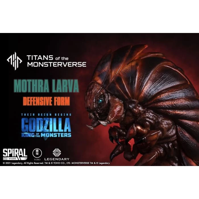 Flash Sale ✨ Spiral Studio Godzilla: King Of The Monsters Mothra Larva (Defensive Form) (Deluxe Ver.) Statue 🎁 19 Spiral Studio Godzilla: King Of The Monsters Mothra Larva (Defensive Form) (Deluxe Ver.) Statue