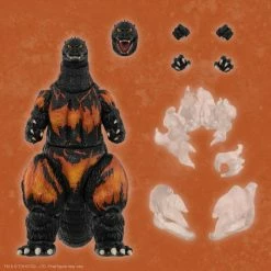 Super7 Godzilla Vs. Destoroyah Ultimates Burning Godzilla 1995 Movies / TV