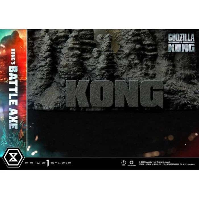 Promo ⌛ Prime One Studio Prime 1 Studio Godzilla Vs. Kong Kong's Battle Axe Limited Edition Replica 👍 27 Prime One Studio Prime 1 Studio Godzilla Vs. Kong Kong's Battle Axe Limited Edition Replica