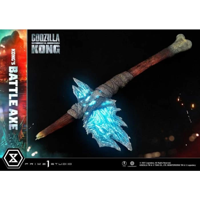 Promo ⌛ Prime One Studio Prime 1 Studio Godzilla Vs. Kong Kong's Battle Axe Limited Edition Replica 👍 23 Prime One Studio Prime 1 Studio Godzilla Vs. Kong Kong's Battle Axe Limited Edition Replica