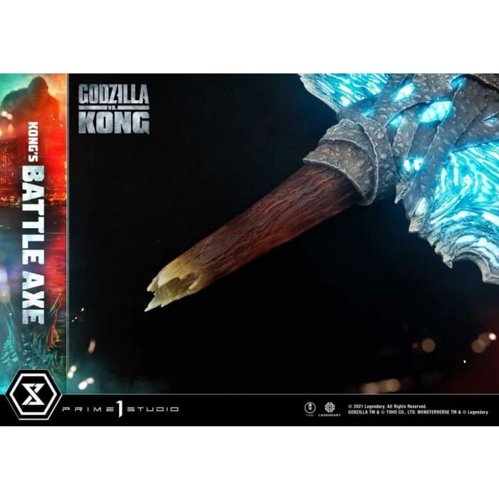 Promo ⌛ Prime One Studio Prime 1 Studio Godzilla Vs. Kong Kong's Battle Axe Limited Edition Replica 👍 22 Prime One Studio Prime 1 Studio Godzilla Vs. Kong Kong's Battle Axe Limited Edition Replica
