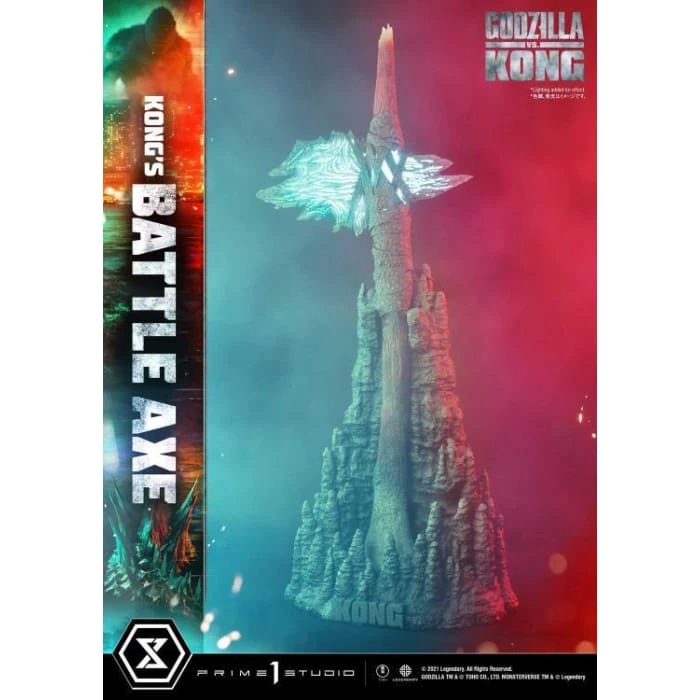 Promo ⌛ Prime One Studio Prime 1 Studio Godzilla Vs. Kong Kong's Battle Axe Limited Edition Replica 👍 20 Prime One Studio Prime 1 Studio Godzilla Vs. Kong Kong's Battle Axe Limited Edition Replica