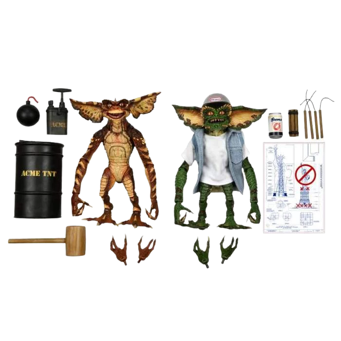 Flash Sale ๐ NECA Gremlins 2: The New Batch Demolition Gremlins Two-Pack ๐ฅ 4 NECA Gremlins 2: The New Batch Demolition Gremlins Two-Pack