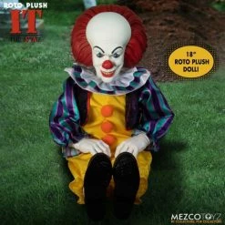 IT (1990) Mezco Designer Series Pennywise Roto Plush Doll Movies / TV