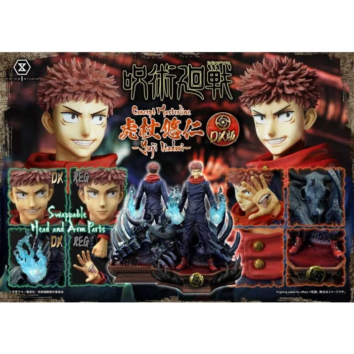 Best Pirce โ Prime 1 Studio Jujutsu Kaisen Concept Masterline Yuji Itadori Deluxe Statue ๐ 38 Prime 1 Studio Jujutsu Kaisen Concept Masterline Yuji Itadori Deluxe Statue