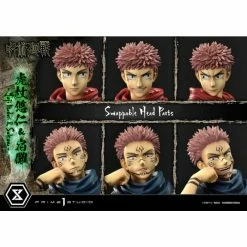 Prime 1 Studio Jujutsu Kaisen Concept Masterline Yuji Itadori & Ryomen Sukuna Statue Set