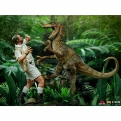 Best Pirce 🧨 Iron Studios Jurassic Park Clever Girl Deluxe 1/10 Art Scale Statue ❤️ 17 Iron Studios Jurassic Park Clever Girl Deluxe 1/10 Art Scale Statue
