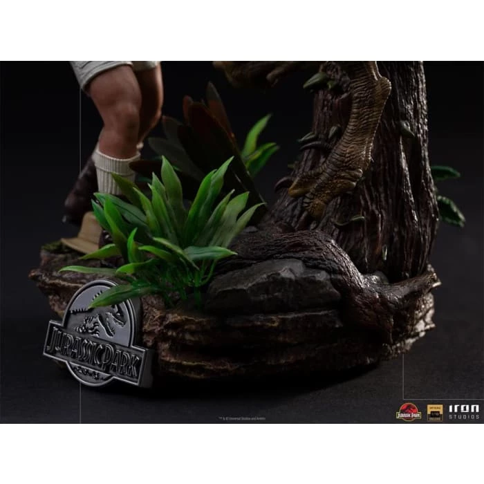 Best Pirce 🧨 Iron Studios Jurassic Park Clever Girl Deluxe 1/10 Art Scale Statue ❤️ 12 Iron Studios Jurassic Park Clever Girl Deluxe 1/10 Art Scale Statue