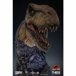 Silver Fox Collectibles Jurassic Park T-Rex Bust Movies / TV