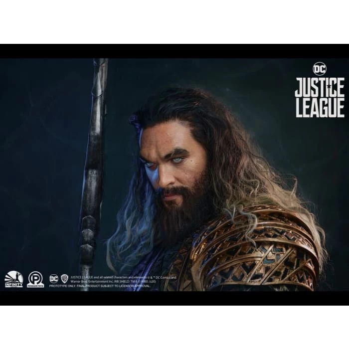Discount ✨ Infinity Studio Justice League Aquaman Life Size Bust ❤️ 10 Infinity Studio Justice League Aquaman Life Size Bust