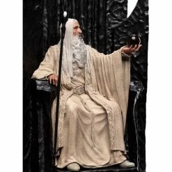 New ๐ Weta Workshop Movies / TV Lord Of The Rings: Saruman The White On Throne 1/6 Scale Statue ๐งจ 33 Weta Workshop Movies / TV Lord Of The Rings: Saruman The White On Throne 1/6 Scale Statue