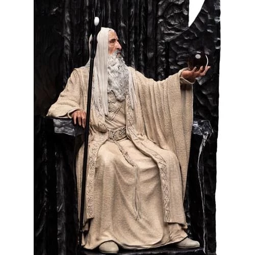 New ๐ Weta Workshop Movies / TV Lord Of The Rings: Saruman The White On Throne 1/6 Scale Statue ๐งจ 14 Weta Workshop Movies / TV Lord Of The Rings: Saruman The White On Throne 1/6 Scale Statue