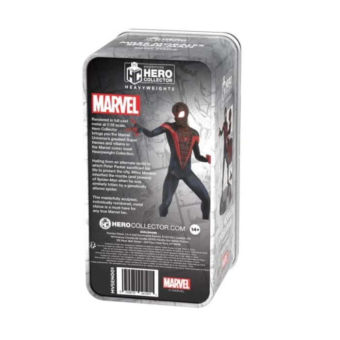 Discount ๐ Eaglemoss Marvel Comics Heavyweights Collection #4 Spider-Man (Miles Morales) ๐ 9 Eaglemoss Marvel Comics Heavyweights Collection #4 Spider-Man (Miles Morales)