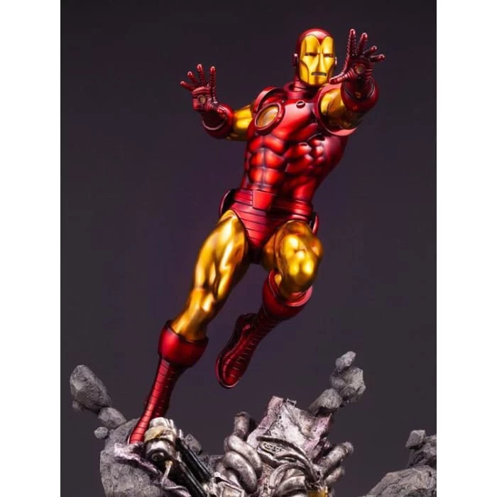 Promo ๐ Kotobukiya Marvel Comics Iron Man Fine Art Statue โญ 16 Kotobukiya Marvel Comics Iron Man Fine Art Statue