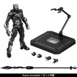 Sent Marvel Fighting Armor Black Panther Figure
