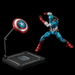 Sentinel Marvel Fighting Armor Captain America Figure