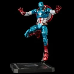 Sentinel Marvel Fighting Armor Captain America Figure