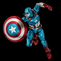 Sentinel Marvel Fighting Armor Captain America Figure