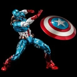 Sentinel Marvel Fighting Armor Captain America Figure