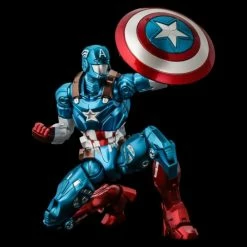 Sentinel Marvel Fighting Armor Captain America Figure