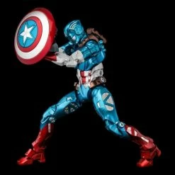 Sentinel Marvel Fighting Armor Captain America Figure