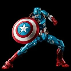 Sentinel Marvel Fighting Armor Captain America Figure