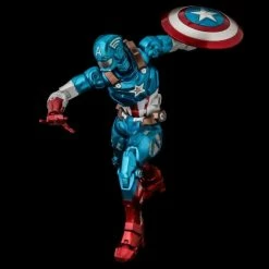 Sentinel Marvel Fighting Armor Captain America Figure