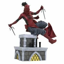 Diamond Select Toys Marvel Gallery Elektra As Daredevil Figure Diorama