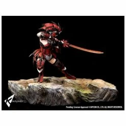 Kinetiquettes Monster Hunter Female Hunter (Rathalos Armor) 1/10 Scale Statue