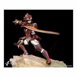 Kinetiquettes Monster Hunter Female Hunter (Rathalos Armor) 1/10 Scale Statue